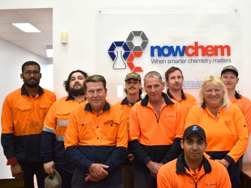 Nowchem Pharma's skincare pharmaceutical manufacturing warehouse team